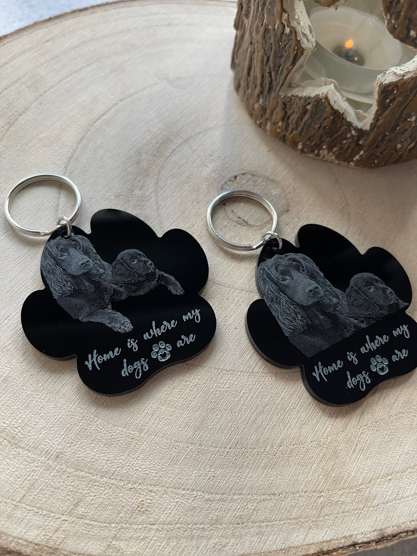 Paw keyrings