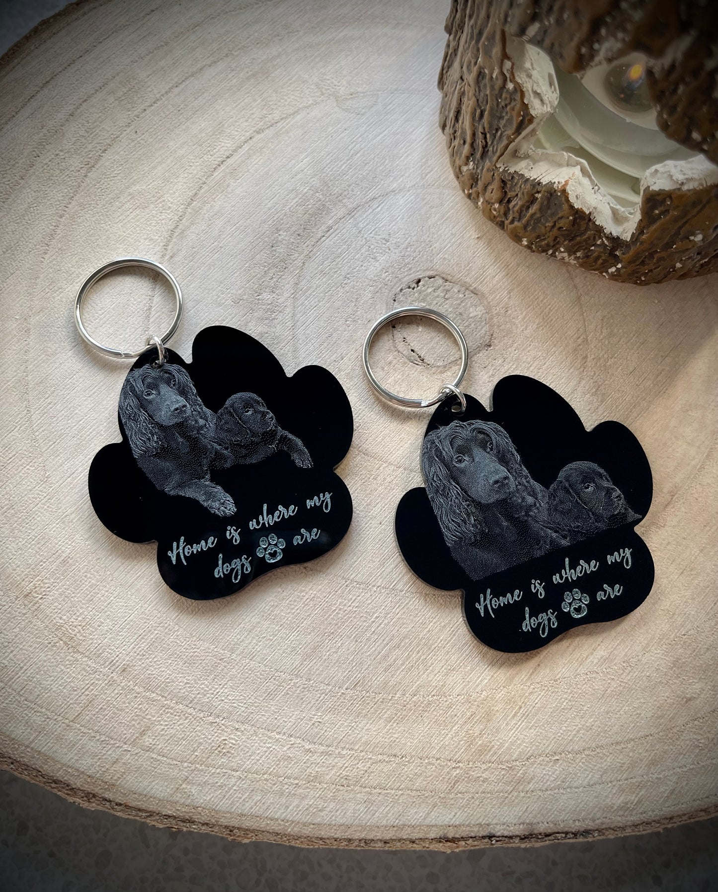 Paw keyrings