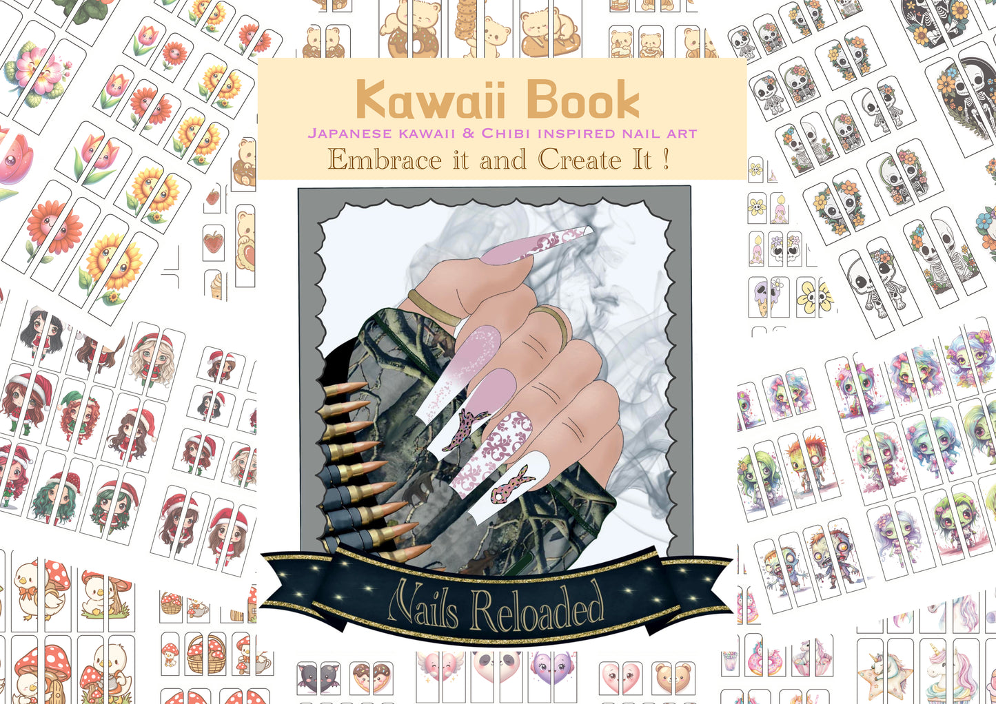 NEW Kawaii Decal Book