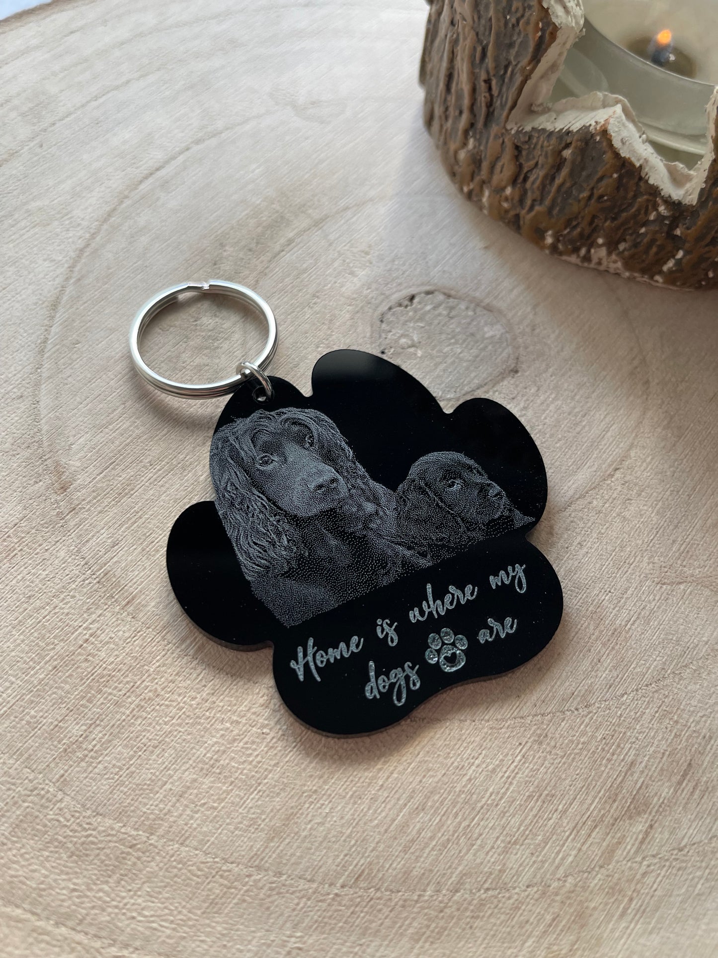 Paw keyrings