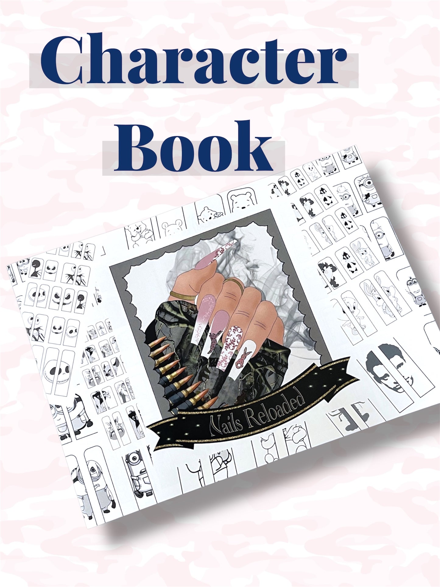 Character decal book (stapled)