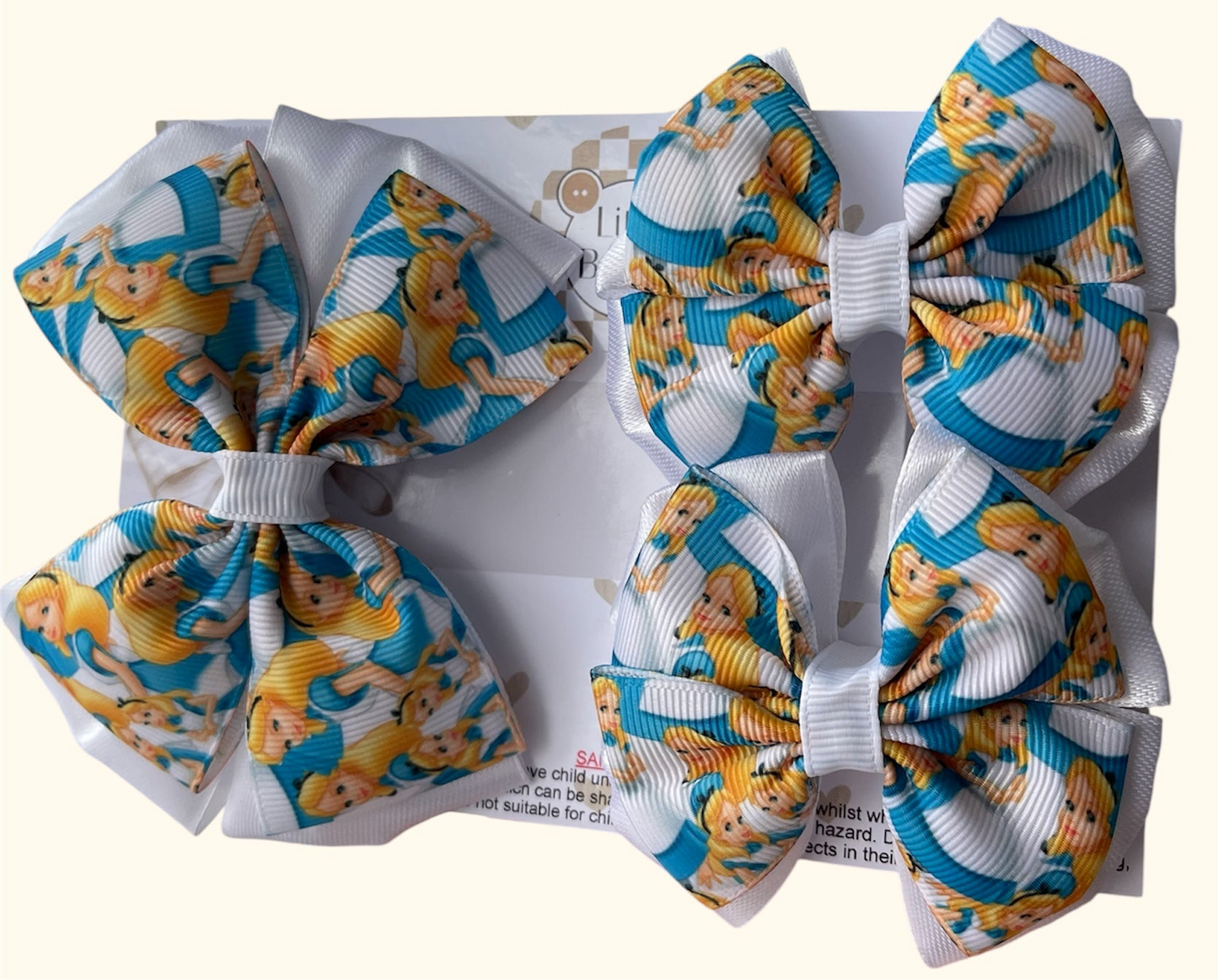Alice bow clip set