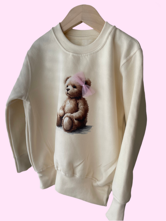 Sylvia bear sweatshirt