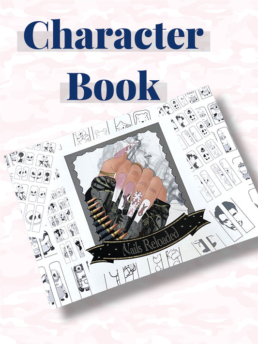 Character decal book (stapled)