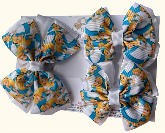 Alice bow clip set