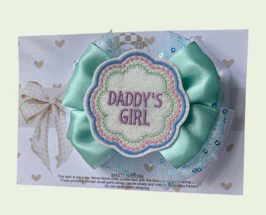 Daddy’s girl bow