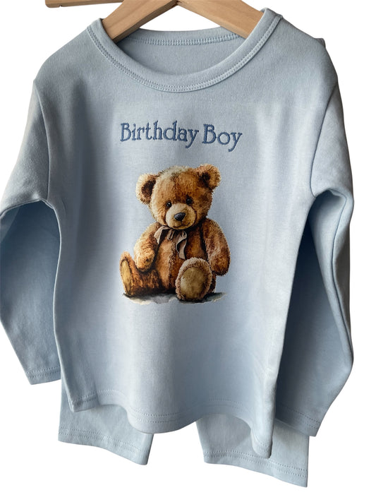 boy/girl pjs (pink or blue)